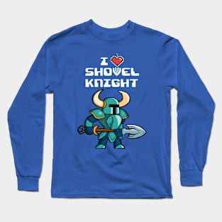 Shovel Knight Love Long Sleeve T-Shirt